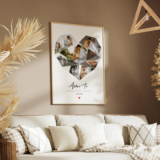 Quadro/Poster - Juntos para Sempre - Personalizado