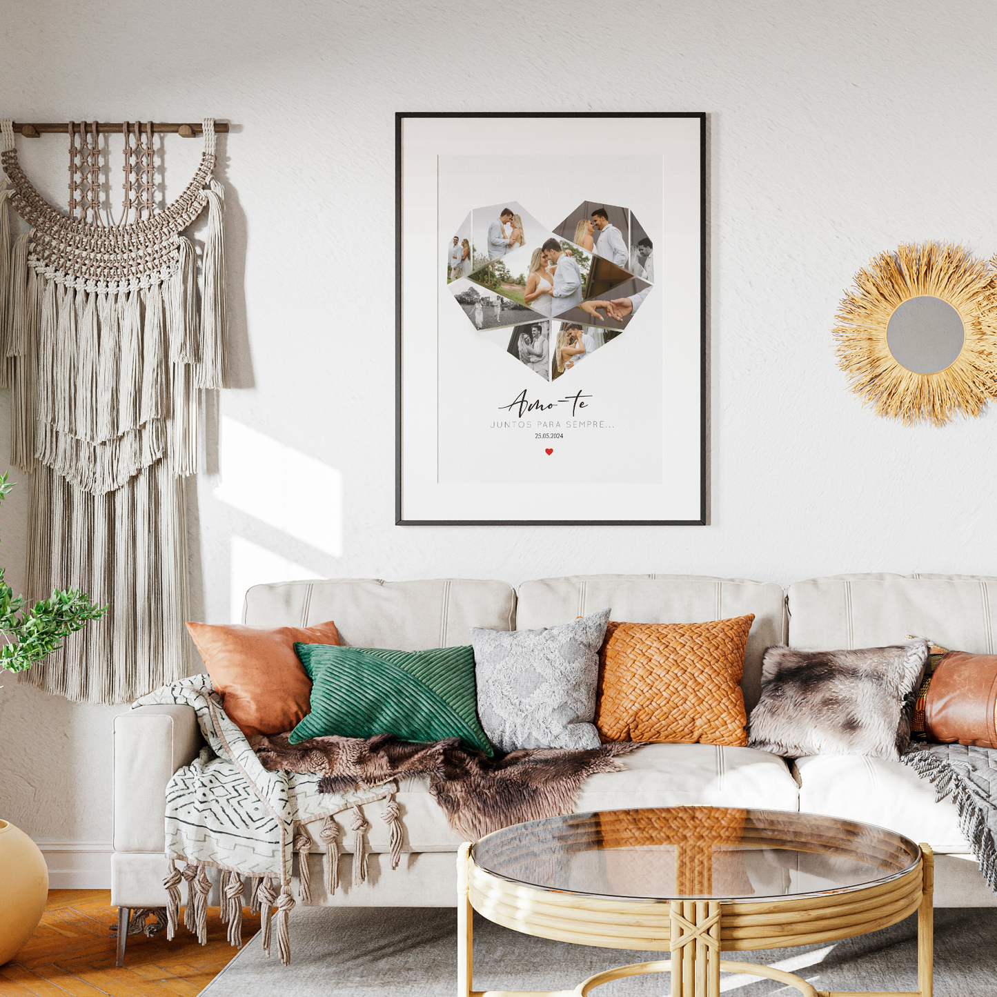 Quadro/Poster - Juntos para Sempre - Personalizado