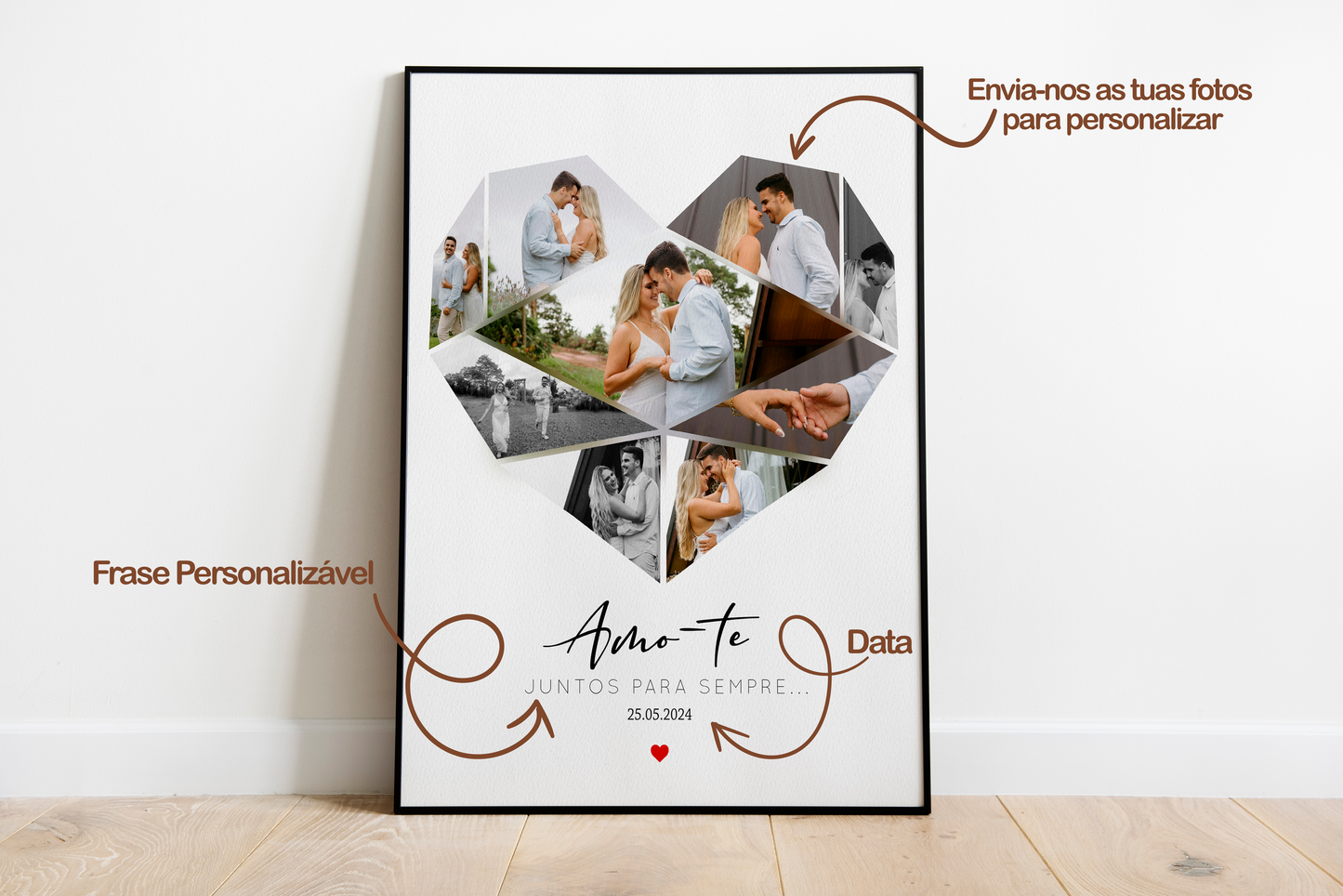 Quadro/Poster - Juntos para Sempre - Personalizado
