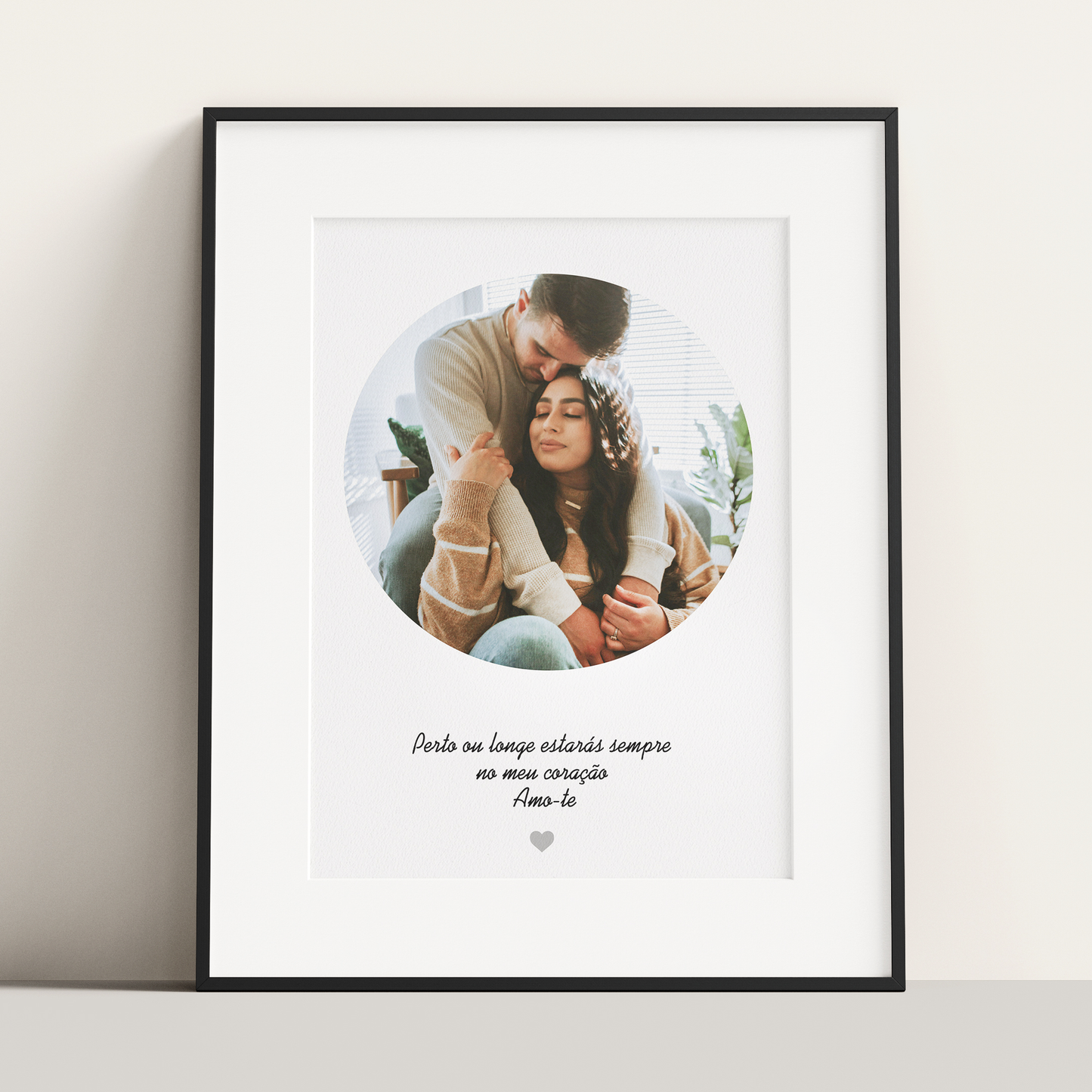Quadro/Poster - Para Sempre - Personalizado