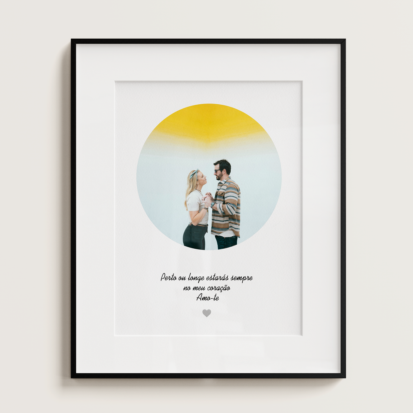 Quadro/Poster - Para Sempre - Personalizado