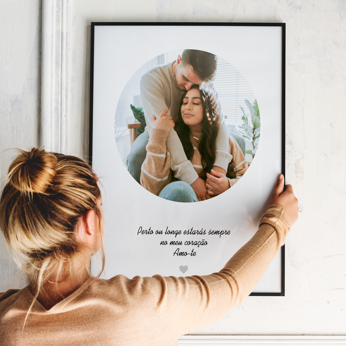 Quadro/Poster - Para Sempre - Personalizado