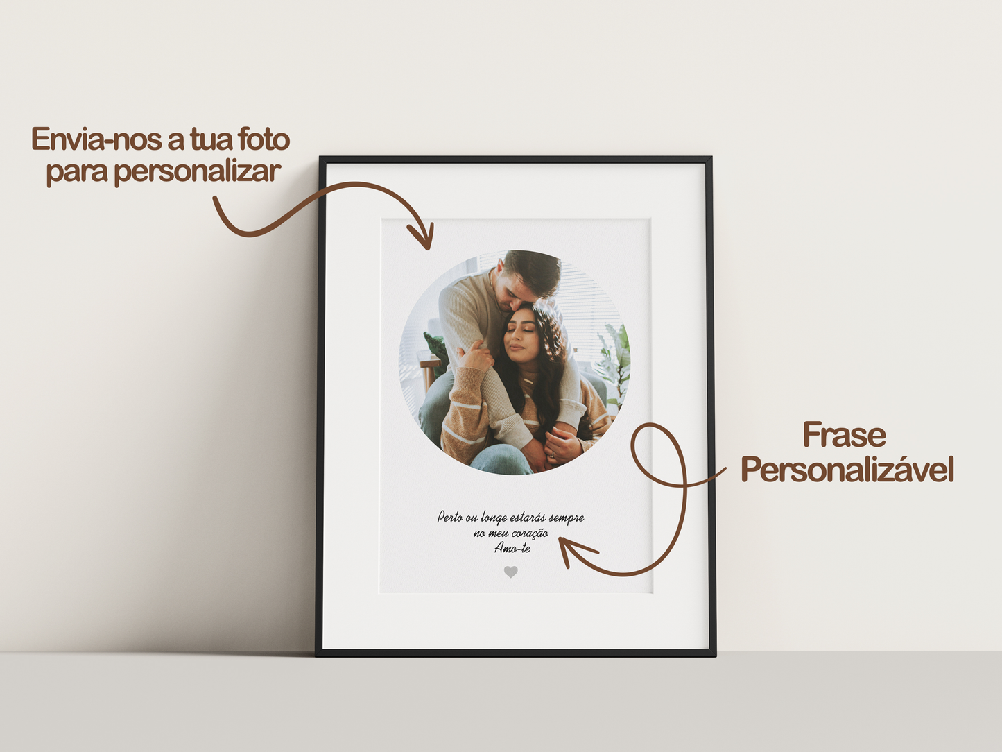 Quadro/Poster - Para Sempre - Personalizado