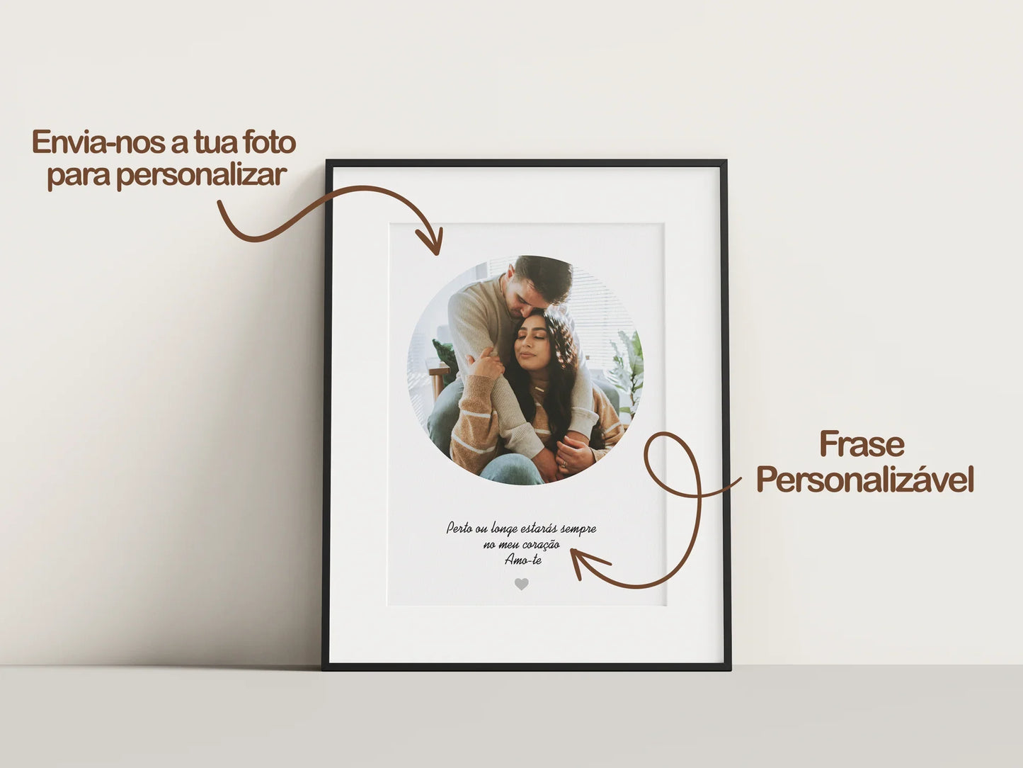 Quadro/Poster - Para Sempre - Personalizado