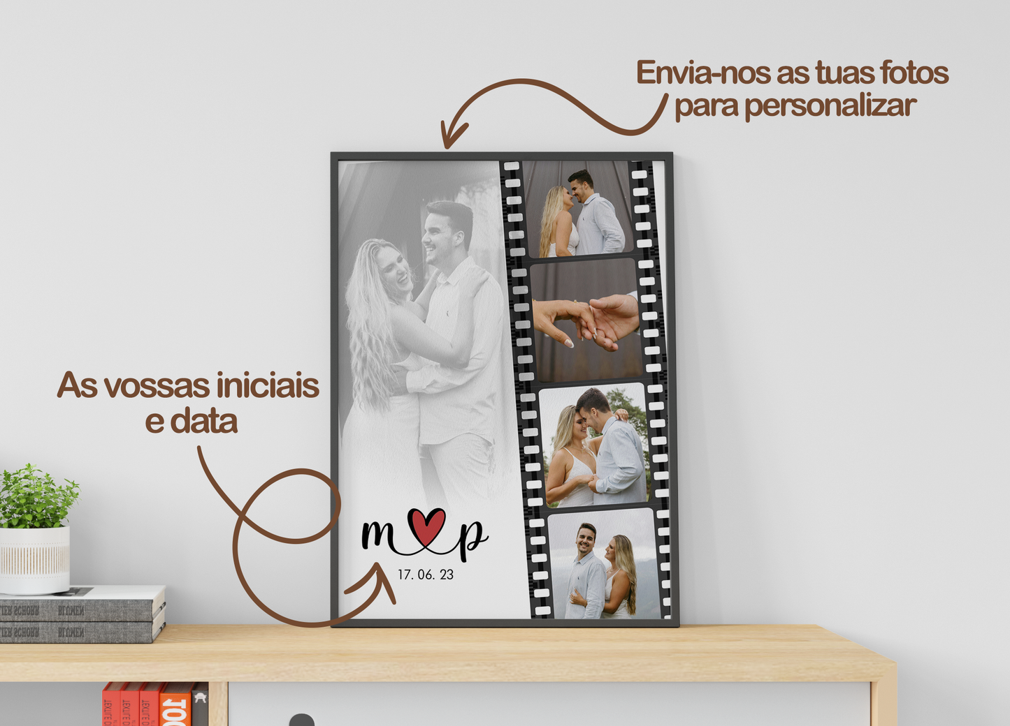 Quadro/Poster - Memórias Fotográficas - Personalizado