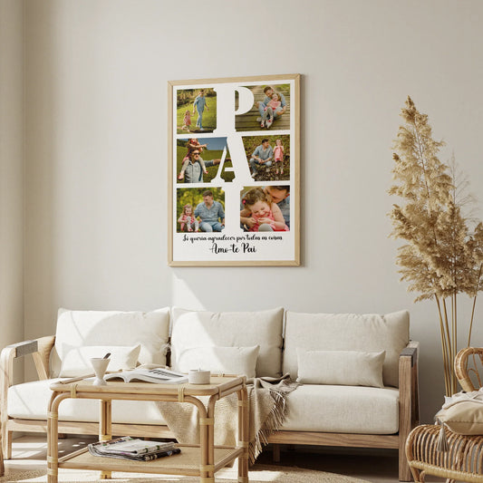 Quadro/Poster - Amo-te Pai