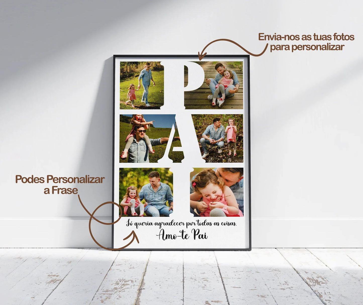 Quadro/Poster - Amo-te Pai