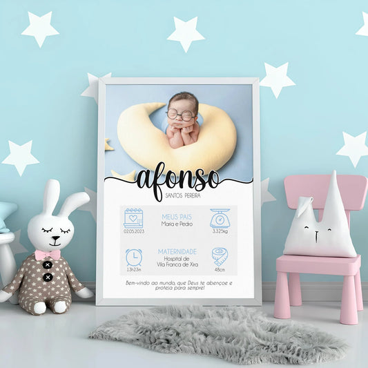 Quadro/Poster - Bem-vindo ao Mundo