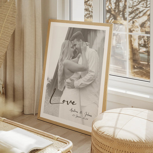 Quadro/Poster - Love - Personalizado