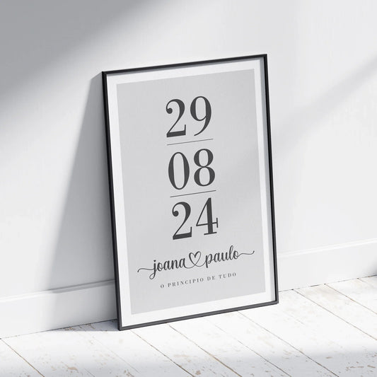 Quadro/Poster - Data Especial