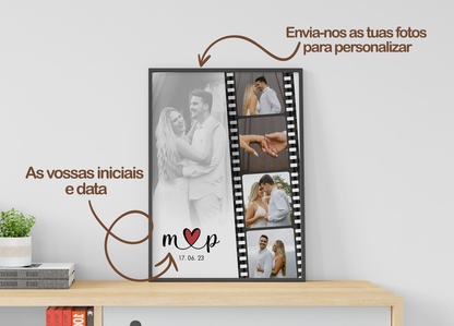 Quadro/Poster - Memórias Fotográficas - Personalizado