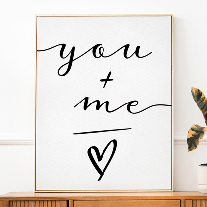 Quadro/Poster - You/Me