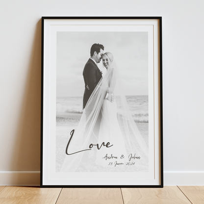 Quadro/Poster - Love - Personalizado