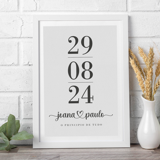 Quadro/Poster - Data Especial